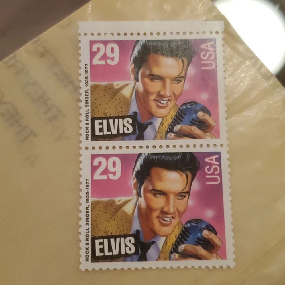 Elvis Presley Postage Stamps